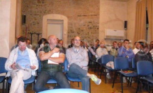 RIVANAZZANO 30/09/2014: Cereali. Annata agraria da dimenticare in Oltrepo per colpa della pioggia. Ma il progetto di filiera Farina Oltrepo prosegue e si rafforza. Ieri sera l’incontro con gli agricoltori organizzato dai Molini di Voghera