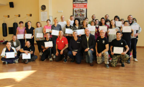 VOGHERA 27/10/2014: Conclusa sabato la 5° edizione del corso di difesa personale patrocinato dalla Polizia Locale