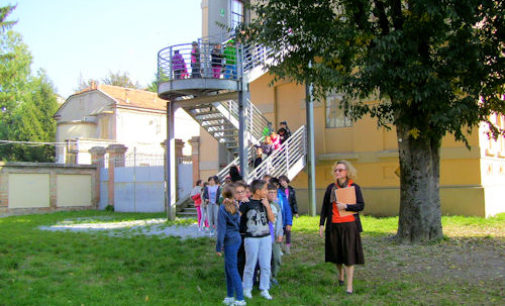 VOGHERA 28/10/2014: Scuola. Alla De Amicis la simulazione di evacuazione