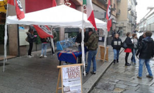 PAVIA 30/11/2014: CasaPound Italia: “Le nostre iniziative più forti dei divieti”