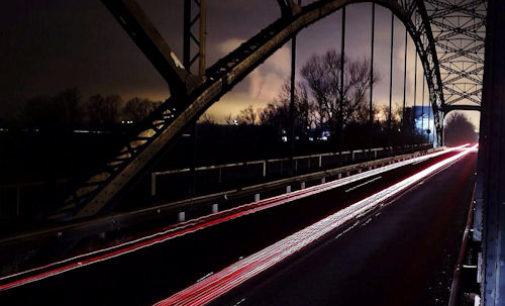 VOGHERA 04/02/2015: Le foto dei lettori. Un suggestivo ponte della Gerola ritratto da Francesco Ferrari