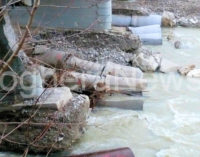 SALICE TERME 26/02/2015: Ponte sullo Staffora. Una mezza piena s’è portata via il lavoro di mesi. Le immagini di un disastro