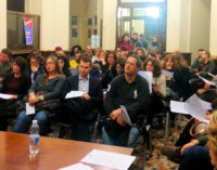 VOGHERA 09/03/2015: ACOL. Grande successo per la prima assemblea pubblica dell’associazione commercianti. Illustrate le iniziative. Grande entusiasmo per la campagna “Voghera si veste di colore”