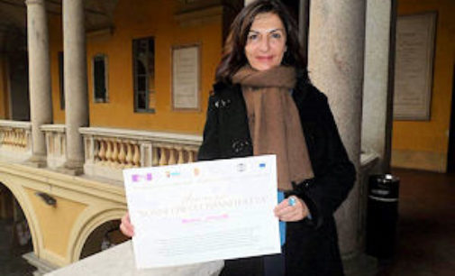 VOGHERA 21/03/2015: L’assessore Marina Azzaretti faccia faccia con i ladri entrati in casa