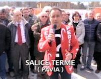 SALICE TERME 25/03/2015: L’odissea del ponte inagibile nel servizio di Striscia la Notizia (VIDEO)