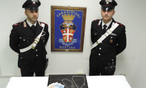 MORTARA 22/04/2015: Fu sorpreso dai carabinieri con la droga e una carabina rubata. Sconterà la pena ai domiciliari