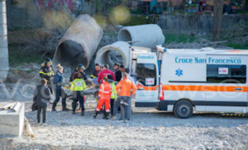 SALICE TERME 08/04/2015: 64enne preso dalla disperazione si getta dal ponte sullo Staffora