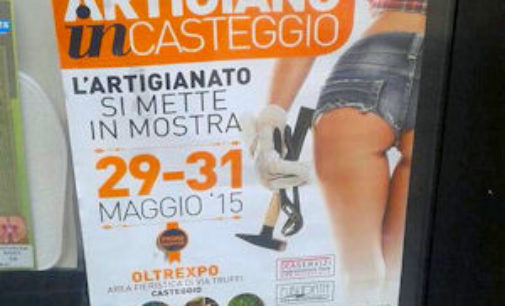 CASTEGGIO 21/05/2015: Sanzionata la pubblicità con il sedere di donna in vista