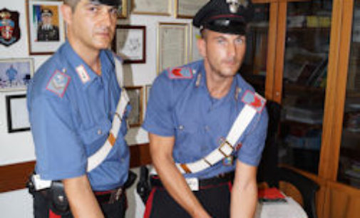 VIGEVANO 16/06/2015: I carabinieri sventano un furto dal calzaturificio Moreschi
