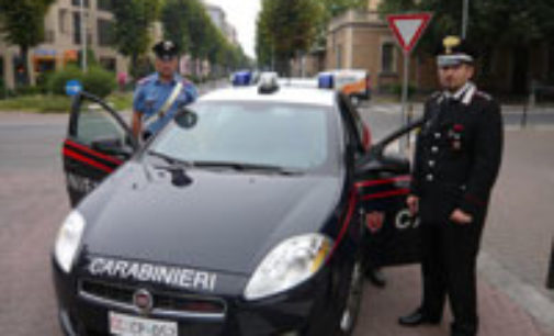 CASEI GEROLA 13/06/2015: Carabinieri denunciano automobilista. Era uscito di starda perchè alticcio