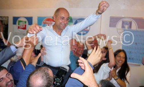 VOGHERA 15/06/2015: Barbieri vince il Ballottaggio e resta sindaco di Voghera. Torriani battuto per 11 voti. A VIGEVANO Sala della Lega è stato riconfermato