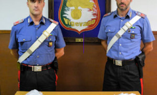 VIGEVANO 17/07/2015: Carabinieri arrestano lo spacciatore di parco Parri