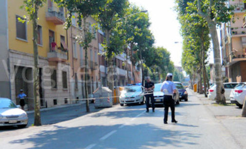 VOGHERA 14/07/2015: Scontro in via Kennedy. Due i feriti