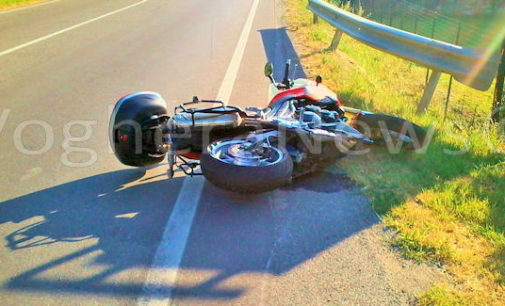TORRICELLA 10/07/2015: Motociclista cade sulla via Emilia. Il caso al vaglio della Polizia Stradale