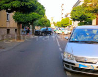 VOGHERA 03/07/2015: Scontro fra auto in via San Francesco. Tre feriti