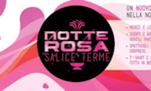 SALICE TERME 17/07/2015: Ponte riaperto. Domani Salice festeggia con una “Notte Rosa”