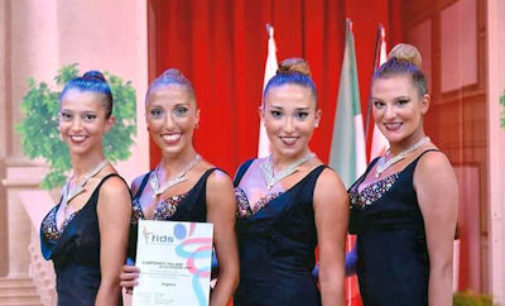 VOGHERA 10/07/2015: Il gruppo del Tarditi studio dance sfiora il podio ai campionati italiani a Rimini