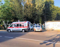 VOGHERA 05/08/2015: Incidente di gioco nel giardino attrezzato di via Facchinetti