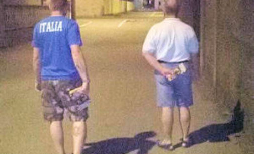 CASEI GEROLA 25/08/2015: Passeggiate delle sicurezza anche in paese