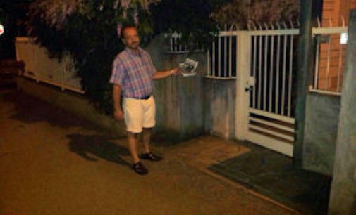 LOMELLO GIUSSAGO 07/08/2015: Nella notte ronde di Forza Nuova in due paesi