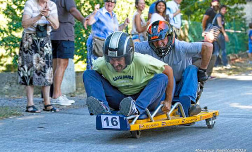 RIVANAZZANO 18/09/2015: Volano i Carrettini di Rivanazzano Terme. In 5 ammessi alla prova del campionato italiano FICS in programma a Genova