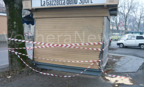 VOGHERA 14/12/2015: Quando un banale incidente stradale si trasforma in un dramma economico. Un’auto esce di strada e in un attimo distrugge un’attività