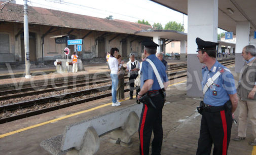 VOGHERA 02/01/2016: Donna aggredita in stazione. I carabinieri indagano per capire le circostanze di quanto accaduto a fine anno