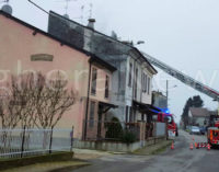 PIZZALE 05/01/2016: Incendio dal camino. Danneggiato il tetto di una casa