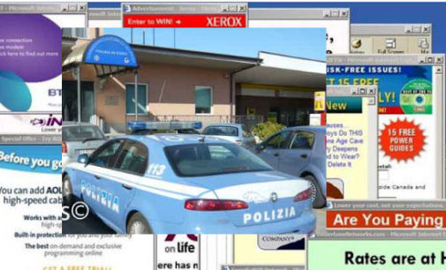 CASTEGGIO 05/02/2016: Occhio ai “Pop-up”. 20enne fregato in Internet da una finestra che compare all’improvviso e lo indirizza su un sito di vendite truffa