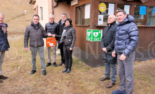 SANTA MARGHERITA 08/02/2016: Pian del Poggio e la seggiovia ora sono cardioprotetti. Installato il defibrillatore