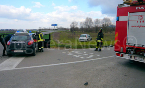 CODEVILLA 09/03/2016: Pauroso scontro sulla Bressana-Salice. Ferite 3 persone di Retorbido e Torrazza Coste