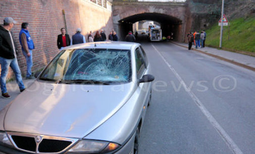 VOGHERA 11/03/2016: Supera la notte ma resta gravissimo l’anziano investito ieri al sottopasso Carducci (VIDEO)