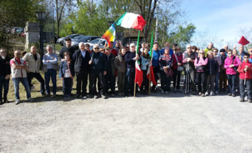 VAL DI NIZZA 26/04/2016: Liberazione. Manifestazione al castello di Oramala