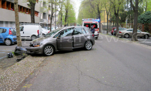 VOGHERA 08/04/2016: Automobilista perde il controllo e va a sbattere contro un albero. Ferita una donna