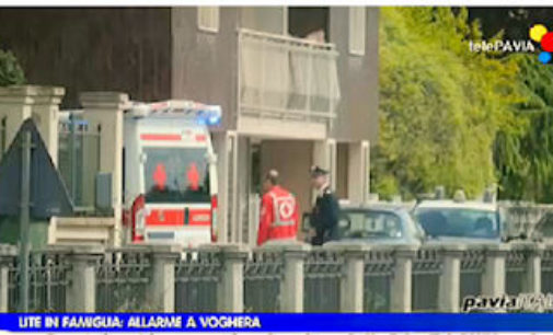 VOGHERA 26/04/2016: Lite in famiglia degenera. Carabinieri e ambulanza in via Lomellina