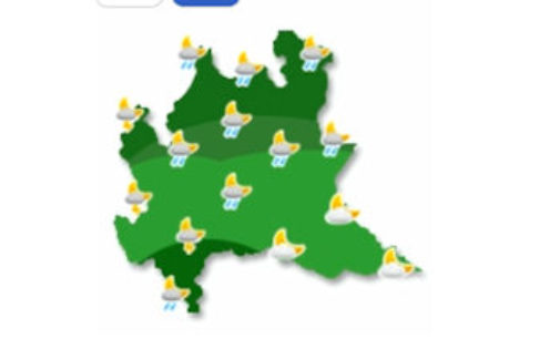 PAVIA 07/04/2016: Meteo. Rischio temporali forti in provincia dal pomeriggio. Allerta della Protezione Civile