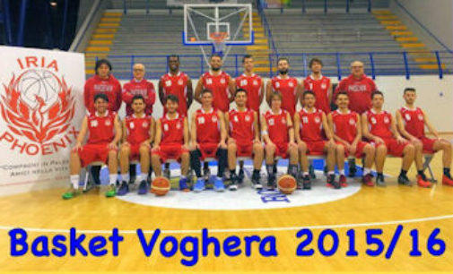 VOGHERA 27/05/2016: Basket. La Phoenix Voghera va alla caccia della serie D