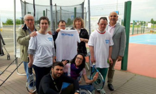 VOGHERA 07/06/2016: Disabili. Anffas e Decathlon insieme per lo sport