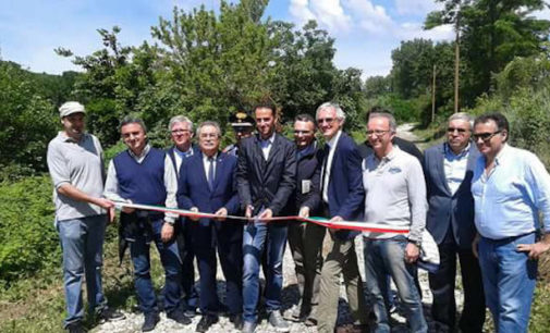 BAGNARIA 22/06/2016: Green Way Voghera Varzi. Sistemato e reso sicuro un tratto nel comune di Bagnaria. Ora si attendono i 3 milioni per completare l’opera