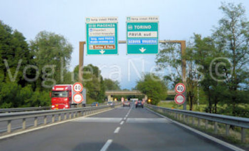 PAVIA 13/06/2023: Strade. Per lavori in settimana chiusure sulla A7 e sul raccordo Pavia-Bereguardo