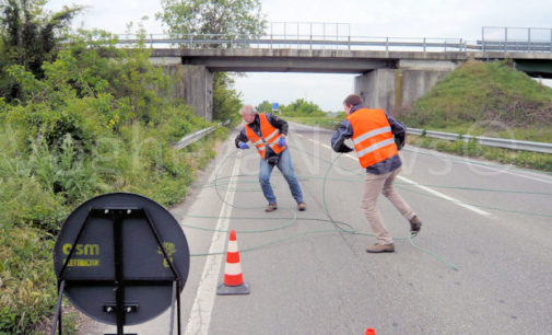 VOGHERA 25/07/2016: Furto di cavi elettrici di Aprile. Domani sera tangenziale chiusa per il ripristino della linea aerea