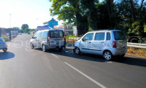 VOGHERA 19/07/2016: Via Piacenza Strada Braide. L’intersezione resta rischio. Ennesimo tamponamento