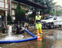 VOGHERA 30/08/2016: Nubifragio nella notte. Mai così tanti disagi in città. Molti allagamenti e sottopassi chiusi. Ma anche tantissimi black out a causa delle centraline sotterranee invase dall’acqua