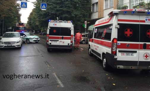 VOGHERA 21/09/2016: Pedone investito in viale Repubblica. Gravissimo 88enne