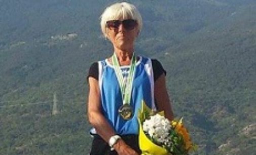 VOGHERA 02/09/2016: Annamaria Vaghi campionessa mondiale di corsa in montagna