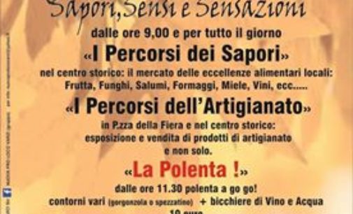 VARZI 28/09/2016: Arriva la Fiera d’Autunno. Tante le attrazioni anche a scopo benefico