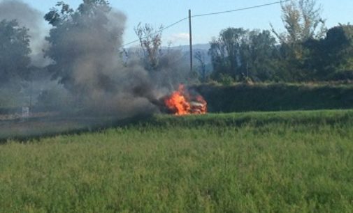 VOGHERA GODIASCO 03/10/2016: Due auto in fiamme nel giro di 24 ore