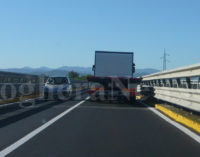 PAVIA 12/12/2019: Viabilità. Potrebbe tornare il blocco dei Tir sul ponte sul Po a Bressana. Protestano i camionisti. Chiesto un incontro urgente con la Provincia