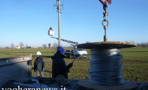 VOGHERA 02/12/2016: Doppio colpo della banda del rame. In due sere rubati i cavi elettrici dei medesimi tralicci. Il furto nei pressi del Galassia. Mandato in tilt il depuratore