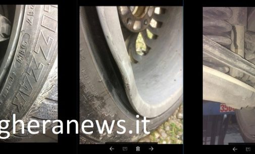 VOGHERA PAVIA 09/02/2017: Buche nell’asfalto. Danni a decine di auto. Il record è di un vogherese sulla Tangenziale (quasi 2.000 euro). Ecco come chiedere il risarcimento (alla Provincia)